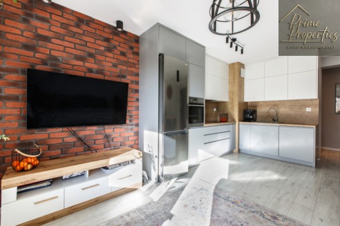 Nowoczesne 3‑pokojowe mieszkanie z dwiema loggiami